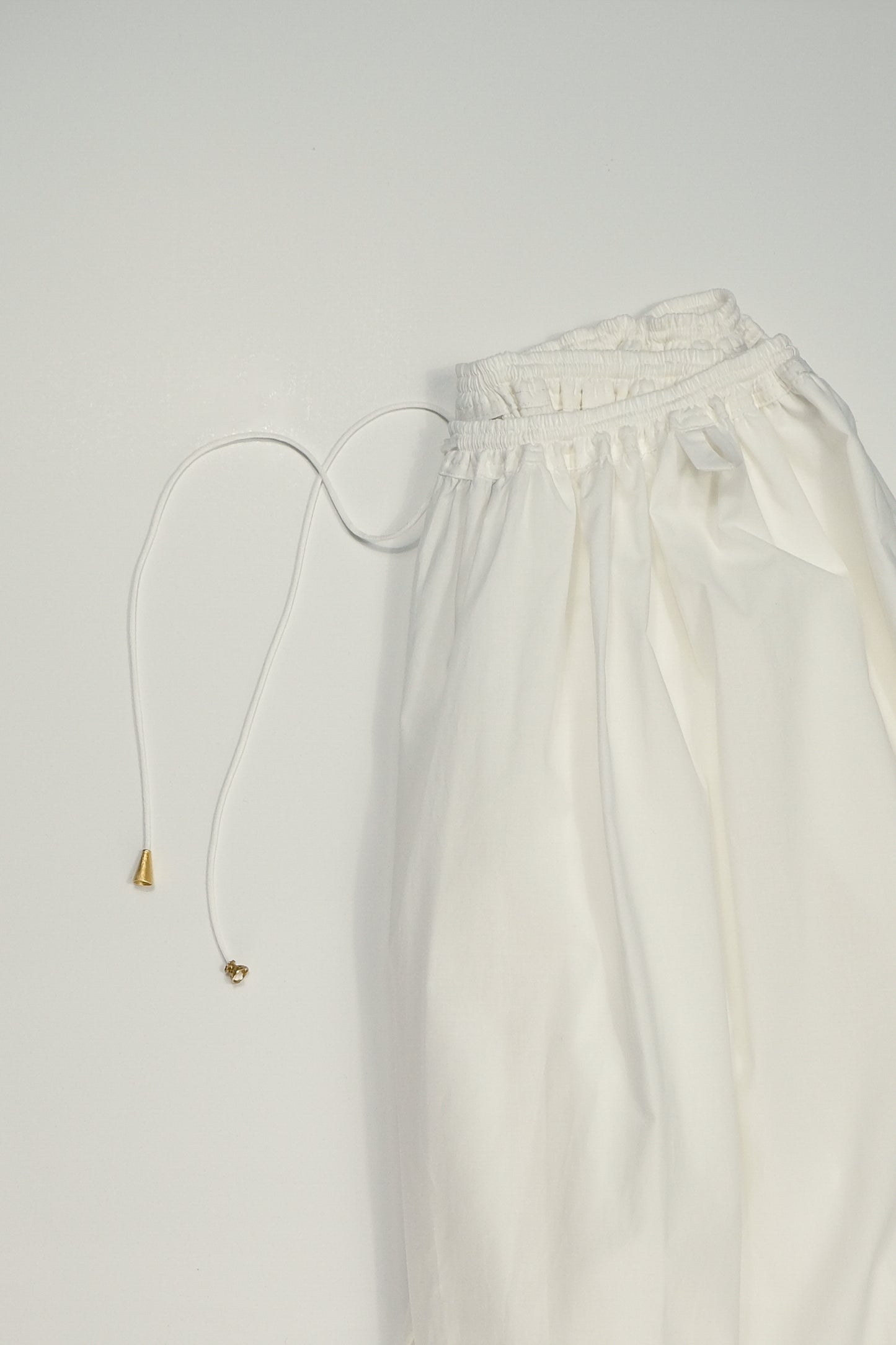 enzo pants in white