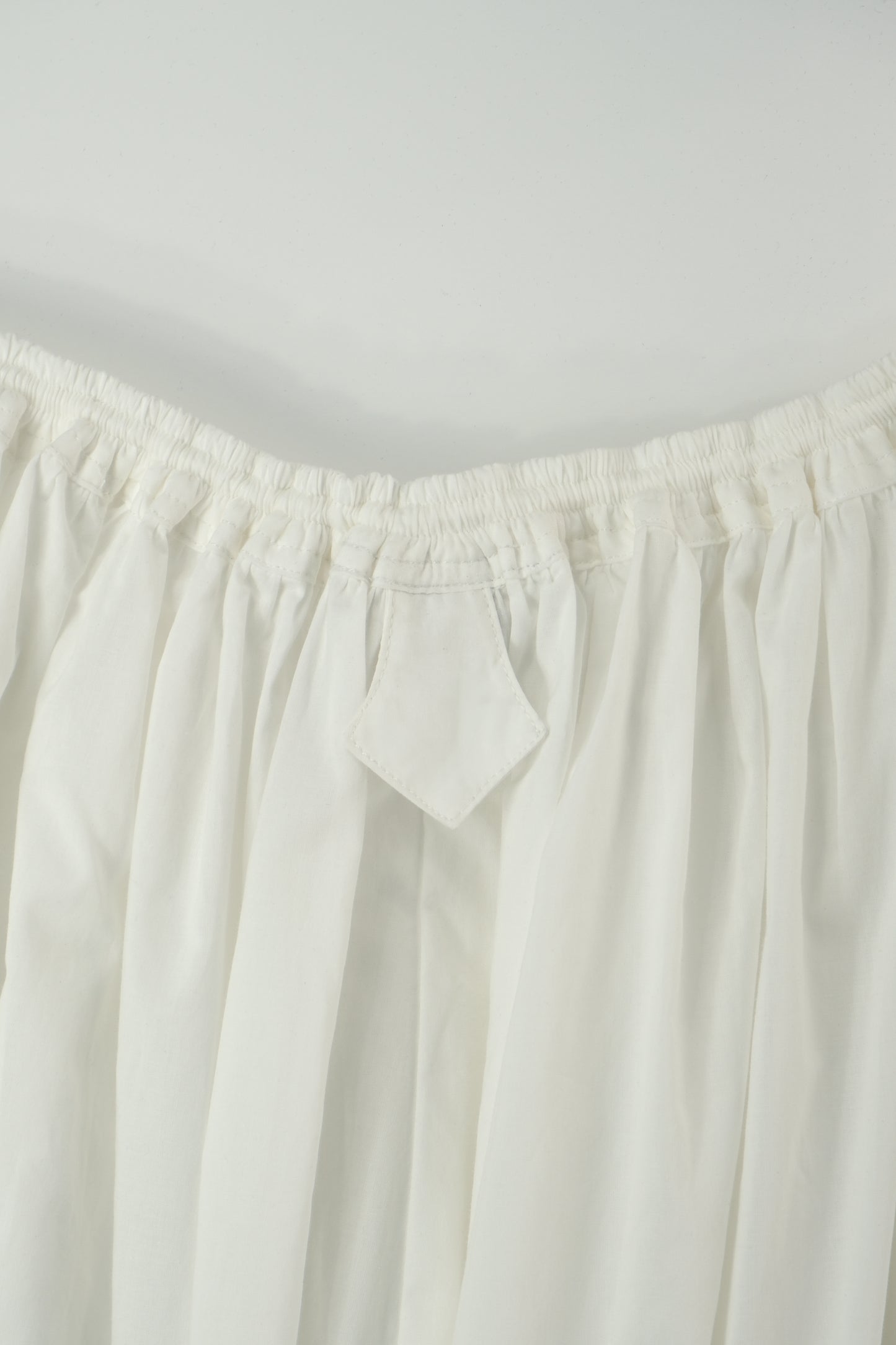 enzo pants in white