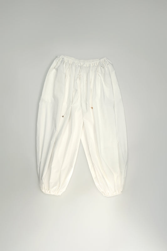 enzo pants in white