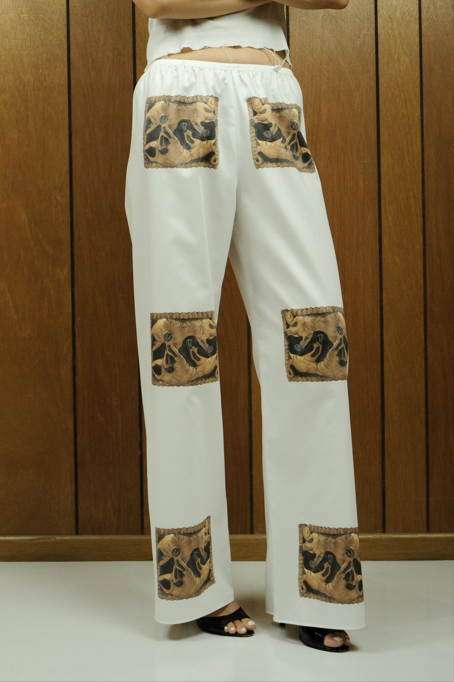 Iseul pants in Gunnen