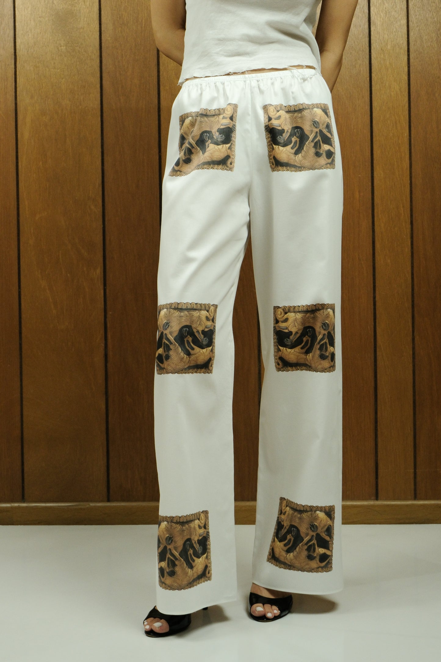 Iseul pants in Gunnen